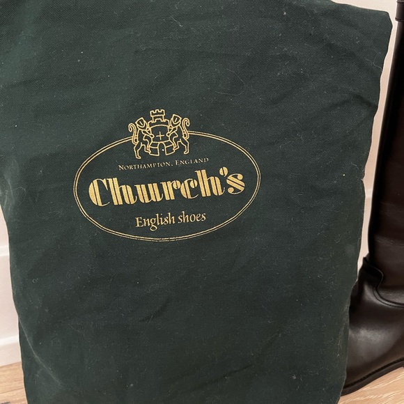 Church’s riding boots, black, size 5.5. Used, in great condition. - Picture 2 of 3